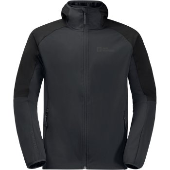 Jack Wolfskin Feldberg Hoody Softshell Jacket Men - phantom