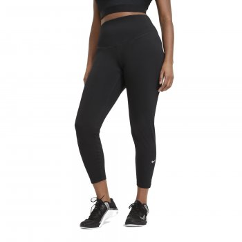Nike One Mid-Rise Leggings Women - black/white DD0252-010 | BIKE24