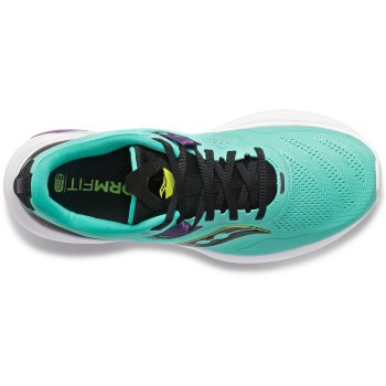 Saucony Guide 15 Running Shoes Women - cool mint/acid