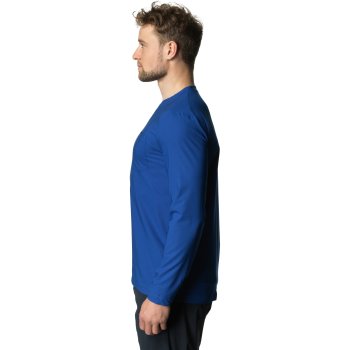 Houdini Cover Crew Long Sleeve Shirt Men - Oh Blue