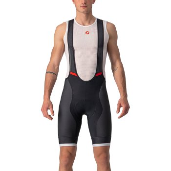 Castelli Competizione Kit Bibshorts Men - black/silver grey 010 | BIKE24