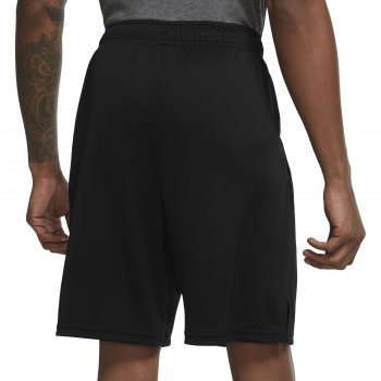 Nike Dri-FIT Knit Training Shorts Men - black/white DD1887-010 | BIKE24