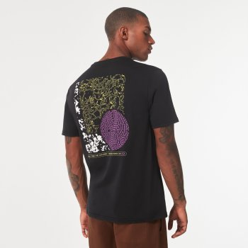 Oakley Back To Skull Bark Tee - Blackout