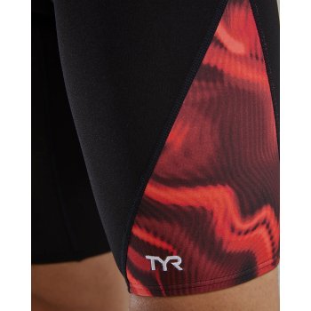 thumbnail image 2 of TYR Boys' Waveform Durafast Elite Blade Splice Jammer - High-Performance Competition Swim Jammer 2 of 6