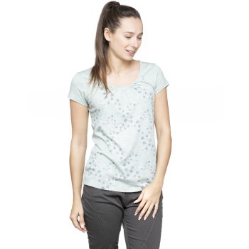 light aqua shirt womens