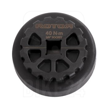 Boîtier De Pédalier BSA30 Rotor - Noir - Pour Vélos Route Et VTT - Compatible Pédaliers 3D+