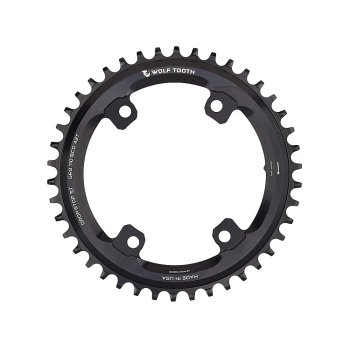 Wolf Tooth Chainring for Shimano GRX | 110 BCD Asymmetric | 4-Arm