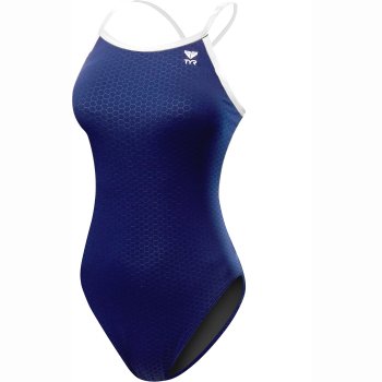 Maillot De Bain Une Pièce Femme TYR Hexa Trinityfit - Tissu Durafast Elite (94% Polyester, 6% élasthanne), Résistant Au Chlore, Protection UPF 50+, Pour Natation Sportive - 10