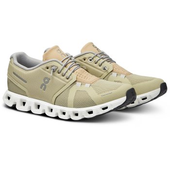 On Cloud 5 Women's Shoes - Haze & Sand