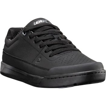 Scarpe MTB Flat Leatt 2.0 Con Suola WaffleGrip PRO E Gomma RideGrip, Per Uomo, Colore Nero