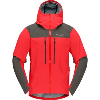 Norrona trollveggen Gore-Tex Pro light Jacket Men - Flame Scarlet