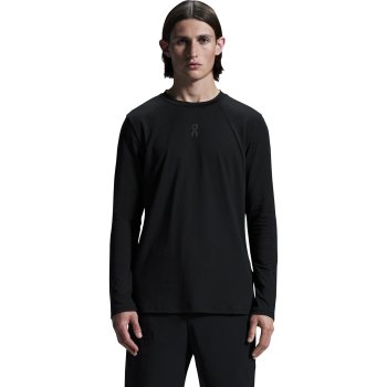 On Trek Long-T Hiking Shirt Men - Black | BIKE24