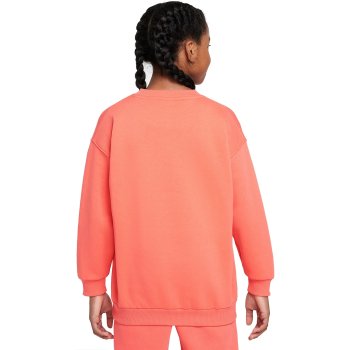 nike foundation crew sweatshirt orange