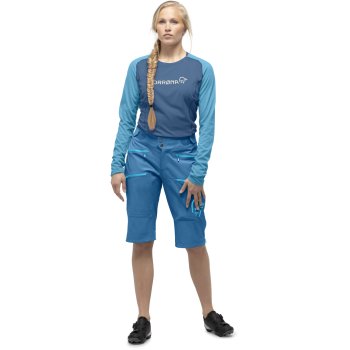 Norrona fjørå flex1 heavy duty Shorts Women - Mykonos Blue