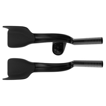 Deda Parabolica Uno Clip-On Bar 31.7 - J-Bend - black