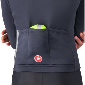Castelli Squall Shell Jacket Men - electric lime/black 383 | BIKE24