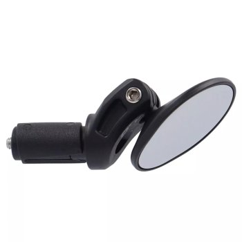 Rétroviseur Vélo XLC – Serrage 21-26 Mm, Tige Alliage Anodisé, Angle Réglable