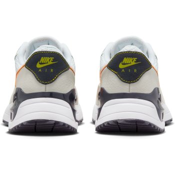 Nike Air Max SYSTM Shoes Kids - white/vivid orange-sail-gridiron DQ0284-109
