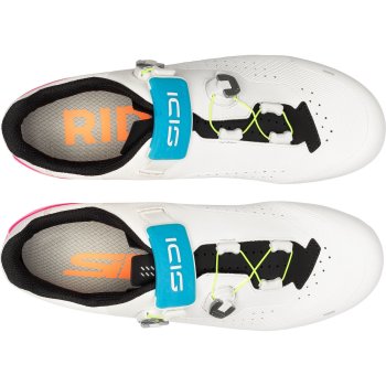 Sidi Genius X Wyve Road Cycling Shoes - White Fluo | BIKE24