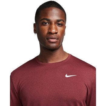 Nike Miler Dri-FIT UV Long-Sleeve Running Top Men - night maroon/cedar ...