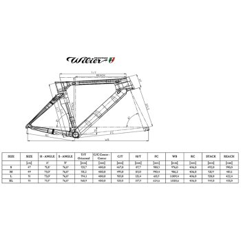 Wilier CRONO TT - Carbon Rennrad Rahmenset - 2021 - black | BIKE24