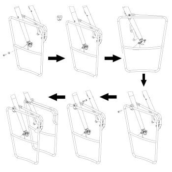 Salsa Down Under V2 Rack ブラック Salsa Down Under Front Rack - Aluminium Lowrider - black