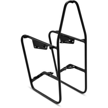 Portapacchi Anteriore Per Bici In Lega Di Alluminio – RETYLY Carrier Per MTB, Bici Da Strada E Pieghevoli – Staffa Resistente Con Kit Di Montaggio, Carico Max 10kg, Nero - 3