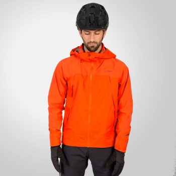 Endura MT500 II Waterproof Jacket Men - paprika | BIKE24