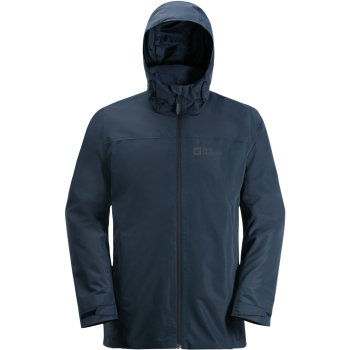 Jack Wolfskin Taubenberg 3in1 Jacket Men - night blue | BIKE24