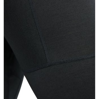 Haglöfs Natural Blend Tech 3/4 Baselayer Pants Women - true black 2C5 ...