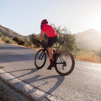 Endura FS260 Short Sleeve Jersey Men relaxed Fit pomegranate