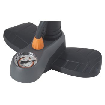 SKS Pompe à Pied Air Control 8.0 | Manomètre Intégré | Pression Max 8 Bar | Valve Multi | Noir
