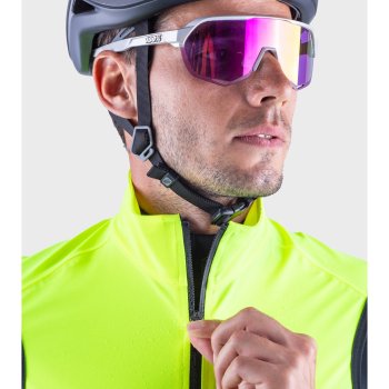 Alè Klimatik Racing Gilet Antipioggia Uomo, Giallo Fluo - Bike Sport  Adventure