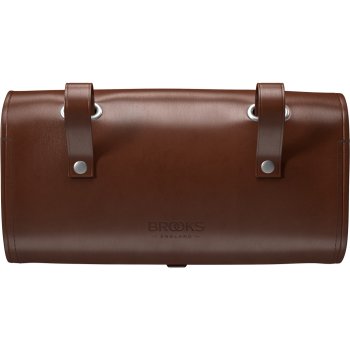 Brooks Challenge Leather Saddle Bag Large 1.5L - brown | BIKE24