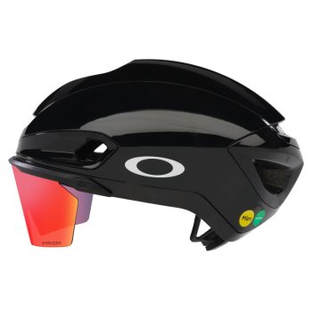 Oakley ARO7 Road EU I.C.E. Helmet - Black Gloss I.C.E. Black Reflective ...