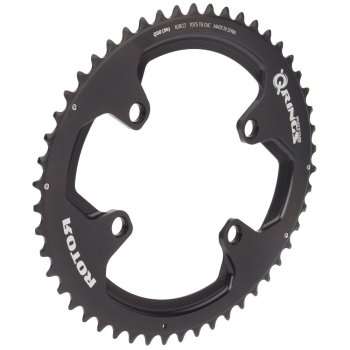 ROTOR 3D＋ 175mm + Q RINGS QX1 40T 11s Rotor 3D + INpower Cranks + Q-Rings Aero 50/34 Chainrings