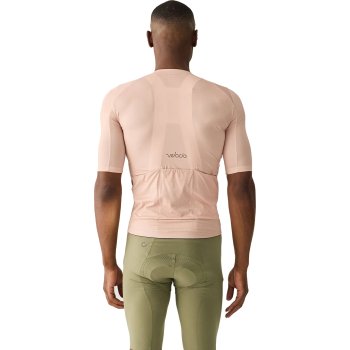 Maillot Vélo Velocio Ombre Ultralight Mesh – Homme Taille M – Blanc/rouge – Occasion