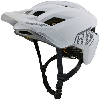 Troy Lee Designs Flowline Mips Helmet - Point White 