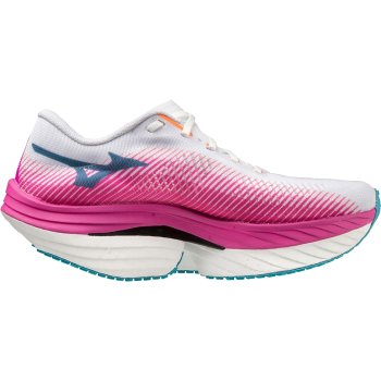 Mizuno Wave Rebellion Pro Running Shoes Women - White / Silver 