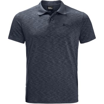 Jack Wolfskin Travel Polo Men - night blue | BIKE24