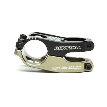 Renthal Duo 31.8mm, 10° Stem - gold/black | BIKE24