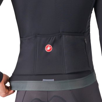 Castelli Espresso Thermal Jersey Men - light black 085 | BIKE24
