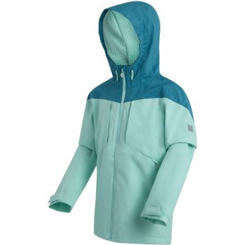 Regatta Highton VI Wasserdichte Kinderjacke - Atmungsaktiv Mit 360° Reflexion