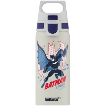 SIGG Borraccia Bambini - WMB ONE Kids - 0.6 L - Batman into Action Blue