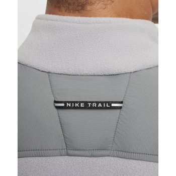 Nike Trail Polartec® 1/4-Zip Fleece Running Top Men - cement grey