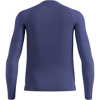Odlo Seamless Performance Wool Crewneck Base Layer Top Men - skipper ...