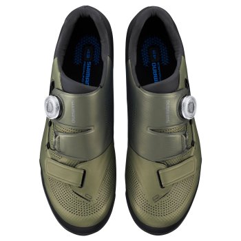 SHIMANO SH-XC502 Fahrradschuhe Gr. 38 - Crosscountry Schuhe Moss Green
