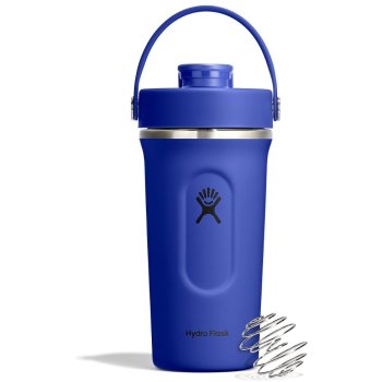 Hydro Flask 24oz Insulated Shaker Bottle - 710ml - Capri Blue | BIKE24