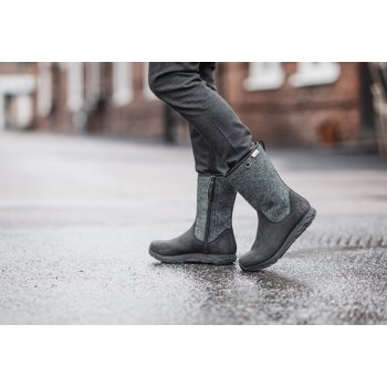 Icebug Grove ReWool Michelin Winter Boots Women - Black/Grey Icebug Grove ReWool Michelin Winter Boots Women - Black/Grey