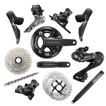 Shimano Ultegra Di2 R8100 Schakelgroep - 2x12-Voudig | BIKE24